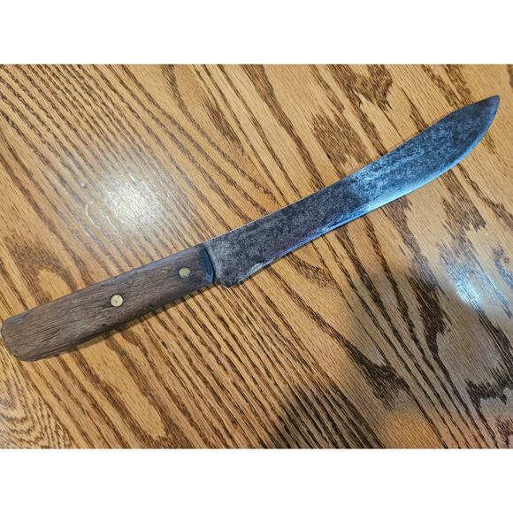 Vintage Village Blacksmith Watertown Wis Cutlery Butcher Knife - Picture 4 of 8